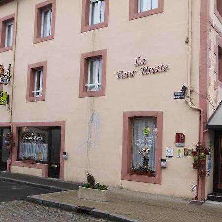 Logis Hotel Et Restaurant La Tour Brette ปงตอร์ซง ภายนอก รูปภาพ